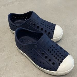 Native water shoes. Navy blue size 7